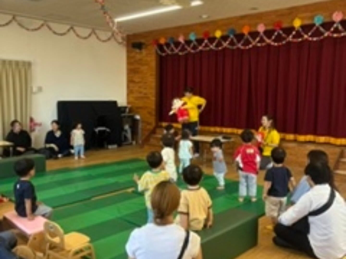 昨日、未就園児対象の『みんなであそぼう』がありました🌟